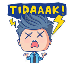 Chibi Employee sticker #14443436