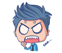 Chibi Employee sticker #14443437