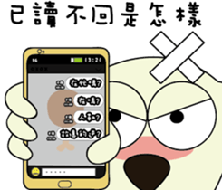 Adant and her dog 3 sticker #14444696