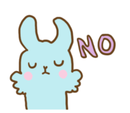 Blue Green Alpaca sticker #14445627