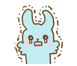 Blue Green Alpaca sticker #14445629