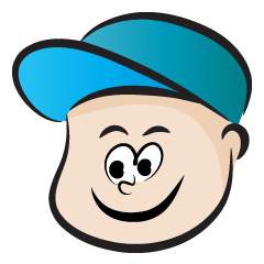 blue cap boy
