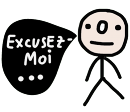 Bonjour (French) sticker #14446769