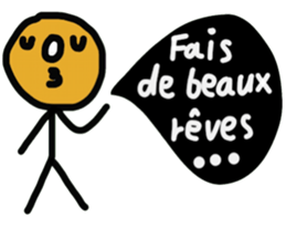 Bonjour (French) sticker #14446770