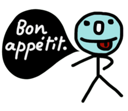Bonjour (French) sticker #14446773
