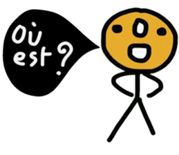 Bonjour (French) sticker #14446777