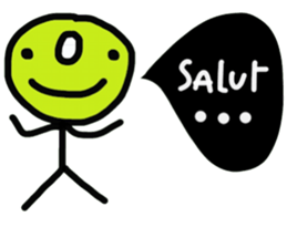 Bonjour (French) sticker #14446781