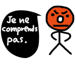 Bonjour (French) sticker #14446785