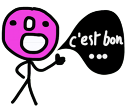 Bonjour (French) sticker #14446789