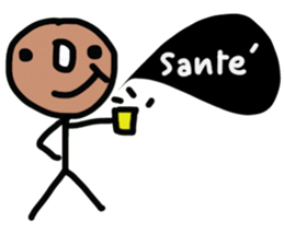 Bonjour (French) sticker #14446791