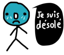 Bonjour (French) sticker #14446793