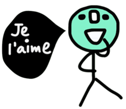 Bonjour (French) sticker #14446795