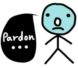 Bonjour (French) sticker #14446800