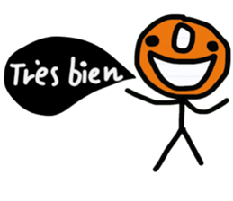 Bonjour (French) sticker #14446803