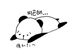 Panda Japanese Korean sticker #14447117