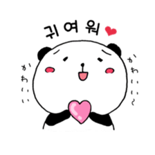Panda Japanese Korean sticker #14447118
