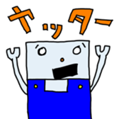 Meka from lazeman sticker #14447401