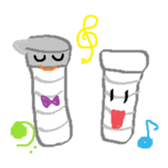 Mr.white and friends sticker #14447658