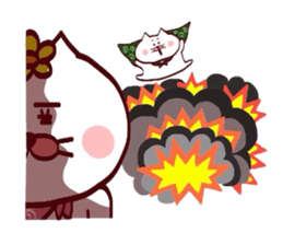 Love sticker of Matsukichi and Hanachan sticker #14448127