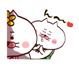 Love sticker of Matsukichi and Hanachan sticker #14448129