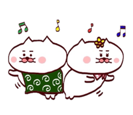 Love sticker of Matsukichi and Hanachan sticker #14448134