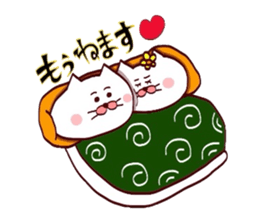 Love sticker of Matsukichi and Hanachan sticker #14448135