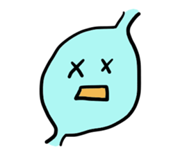 physical condition stomach,hands sticker #14448554