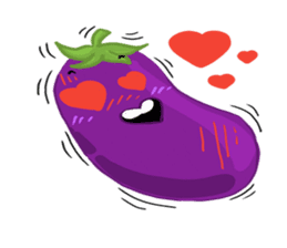 I am Eggplant. sticker #14448604