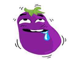 I am Eggplant. sticker #14448606