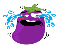 I am Eggplant. sticker #14448610