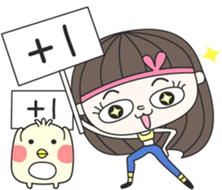 FaDai Girl sticker #14449054