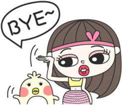 FaDai Girl sticker #14449055