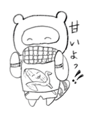 Japanese raccoon doggie2 sticker #14450010