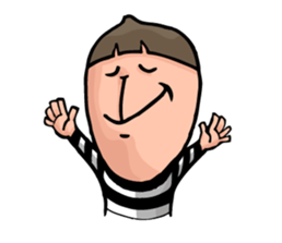 M.r Eggplant sticker #14452152