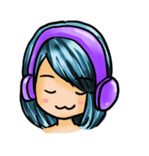 Life with laughten sticker #14452481