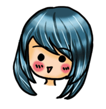 Life with laughten sticker #14452482