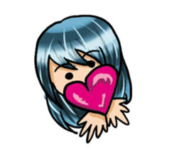 Life with laughten sticker #14452483