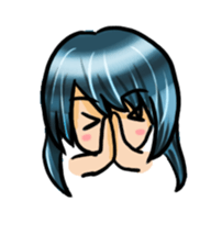 Life with laughten sticker #14452484