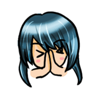 Life with laughten sticker #14452484