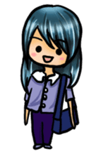 Life with laughten sticker #14452488