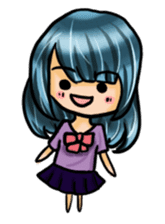 Life with laughten sticker #14452493