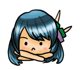 Life with laughten sticker #14452504