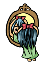 Life with laughten sticker #14452506