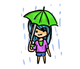 Life with laughten sticker #14452510