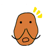 Hige gumi and friends sticker #14452602