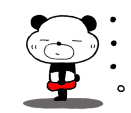 Chibipan in red pants (ooitaben) sticker #14452752