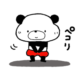 Chibipan in red pants (ooitaben) sticker #14452763