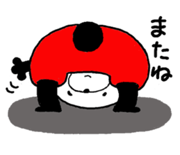 Chibipan in red pants (ooitaben) sticker #14452773