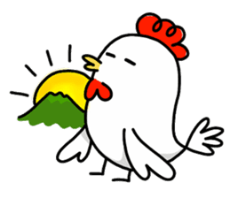 Happy Chinese New Year with JiLi Chicken sticker #14453022