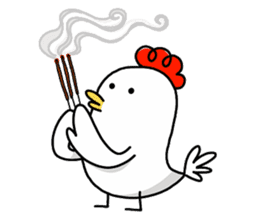 Happy Chinese New Year with JiLi Chicken sticker #14453026